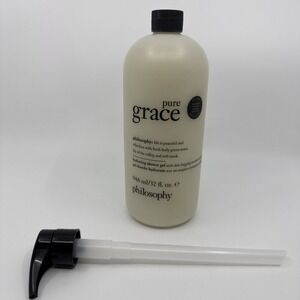 Philosophy Pure Grace Hydrating Shower Gel 32 Fl Oz Bubble Bath Shampoo Sealed